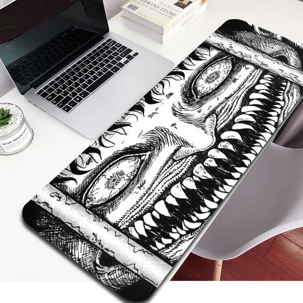 Junji Ito Laptop Gaming Mice Mousepad desk pad Large Mouse Pad Keyboards Mat Anime Mouse Pad Xxl Mouse Pad 40X90 Mausepad 
Junji Ito Laptop Gaming Mice Mousepad desk pad Large Mouse Pad Keyboards Mat Anime Mouse Pad Xxl Mouse Pad 40X90 Mausepad