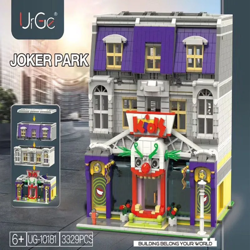 UG10181 IN Stock Creator Architecture City Street 3329pcs Joker Park Model Building Blocks Bricks Fit Toys Kids Gifts
UG10181 IN Stock Creator Architecture City Street 3329pcs Joker Park Model Building Blocks Bricks Fit Toys Kids Gifts