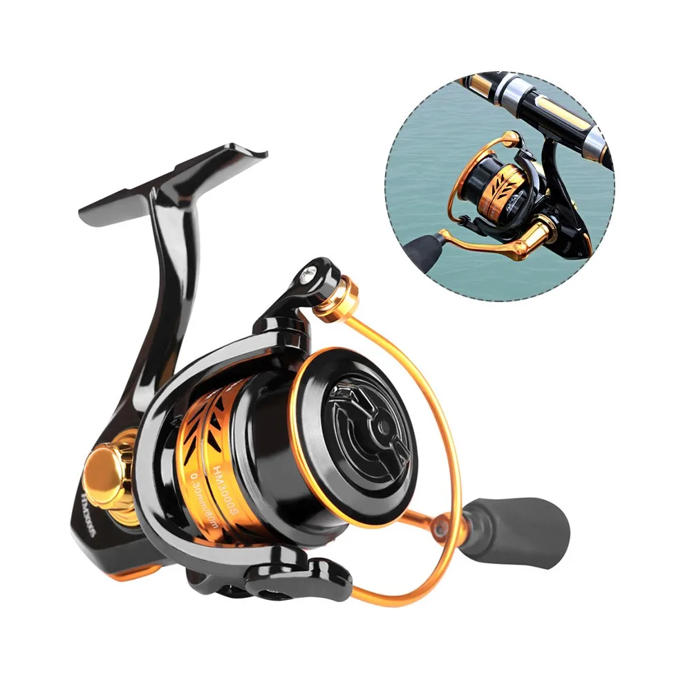 1PC DEUKIO 4+1BB Fishing Reel 5.0:1 Gear Ratio High Speed Casting Spinning Reel Carp Suitable For Freshwater Roadster
1PC DEUKIO 4+1BB Fishing Reel 5.0:1 Gear Ratio High Speed Casting Spinning Reel Carp Suitable For Freshwater Roadster