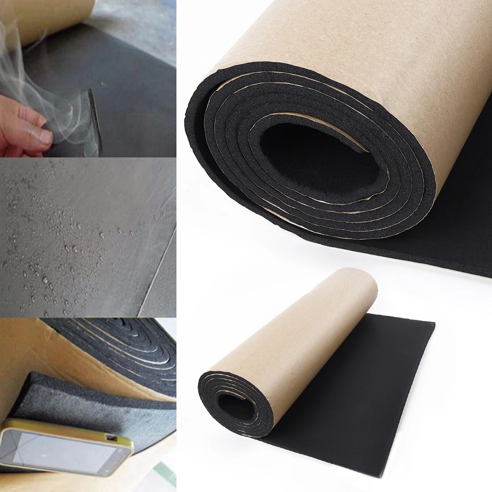 200*50cm Car Sound Deadener Automotive Sound Proofing Deadening Noise Insulation Cell Foam For Tesla BMW Golf
200*50cm Car Sound Deadener Automotive Sound Proofing Deadening Noise Insulation Cell Foam For Tesla BMW Golf