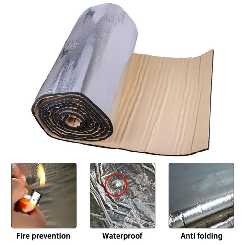 Sound Insulation Mat Self-adhesive Sound Absorption Keep Warm 2cm Shock Absorption Heat Shield Pad for Car 
Sound Insulation Mat Self-adhesive Sound Absorption Keep Warm 2cm Shock Absorption Heat Shield Pad for Car