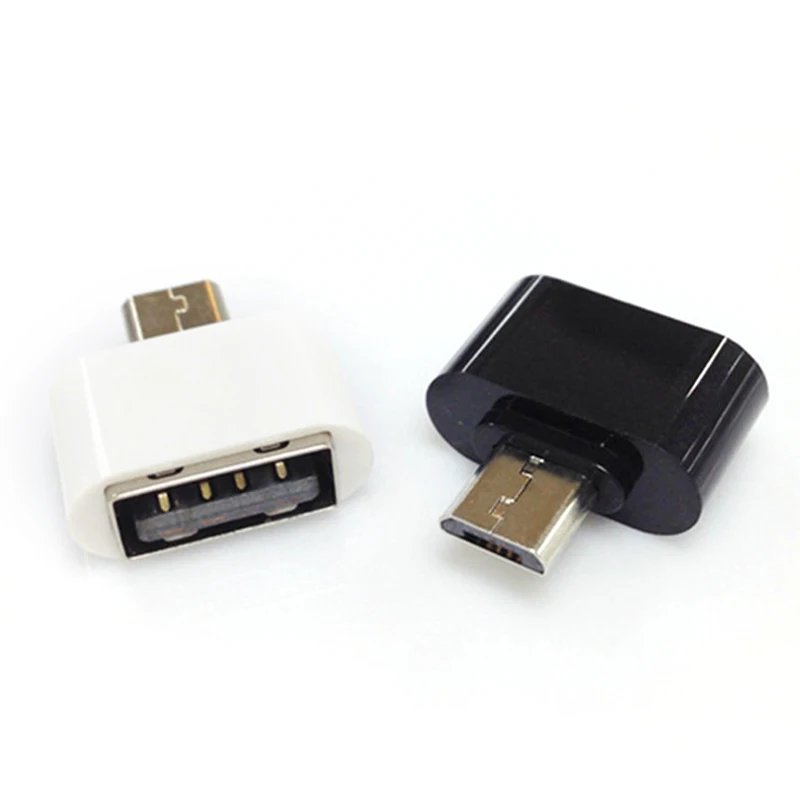 Высокое качество 2 шт мини микро USB мужчина к Женский OTG адаптер конвертер для huawei
