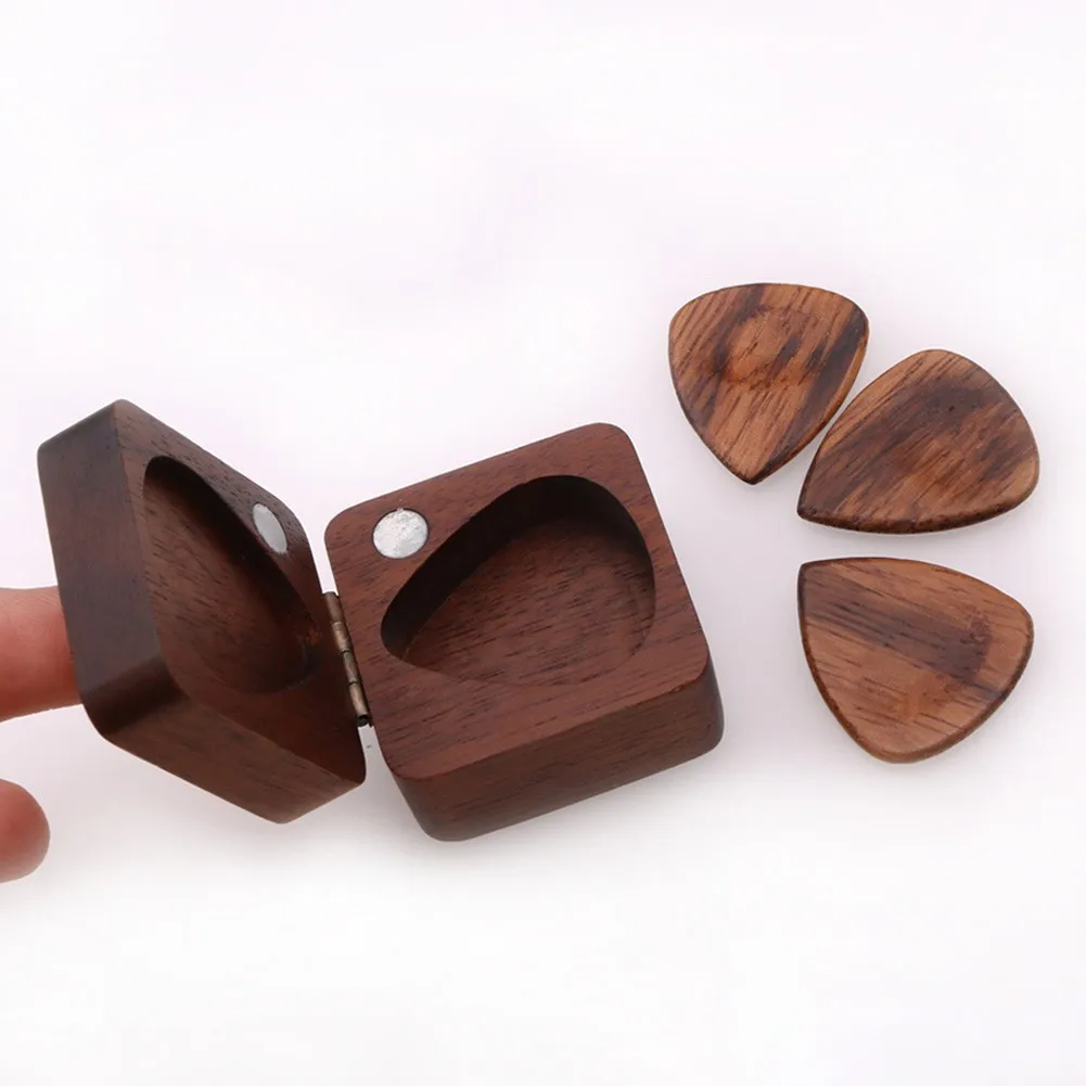 Storage Box Holder Wooden Guitar Plectrum Collector With 3Pcs Wood Picks Music Gift For Bass Mandolin Banjo Ukulele Accessories
Storage Box Holder Wooden Guitar Plectrum Collector With 3Pcs Wood Picks Music Gift For Bass Mandolin Banjo Ukulele Accessories