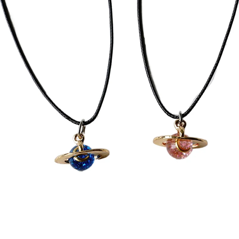 Rongwo Personality Fantasy Starry Universe Pendant Necklace Planet Colorful Crescent Ball Pendant Necklaces Jewelry for Women
Rongwo Personality Fantasy Starry Universe Pendant Necklace Planet Colorful Crescent Ball Pendant Necklaces Jewelry for Women