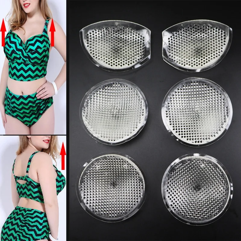Honeycomb Hole Silicone Chest Pad Inserts Breathable Thickening Gather Invisible Transparent Bra Underwear Enhancer Swimsuit Pad
Honeycomb Hole Silicone Chest Pad Inserts Breathable Thickening Gather Invisible Transparent Bra Underwear Enhancer Swimsuit Pad
