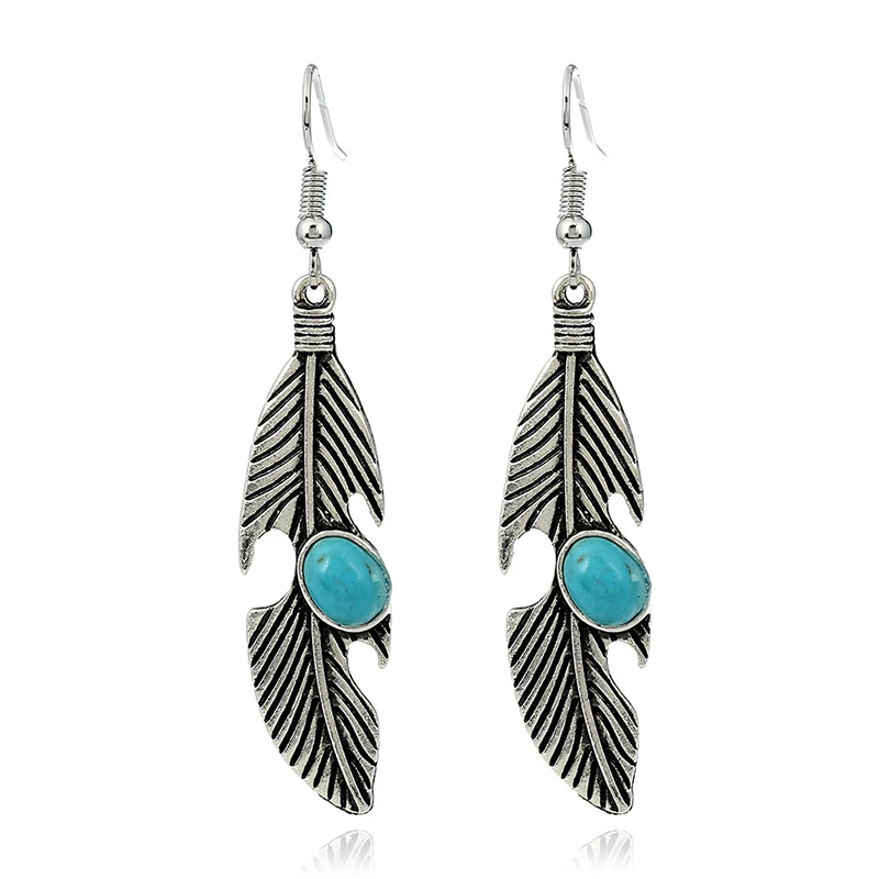 Earrings Best-selling Earrings Fashion Trendsetter Ladies Feather-shaped Retro Earrings Charm Earrings Unusual Earrings 
Earrings Best-selling Earrings Fashion Trendsetter Ladies Feather-shaped Retro Earrings Charm Earrings Unusual Earrings