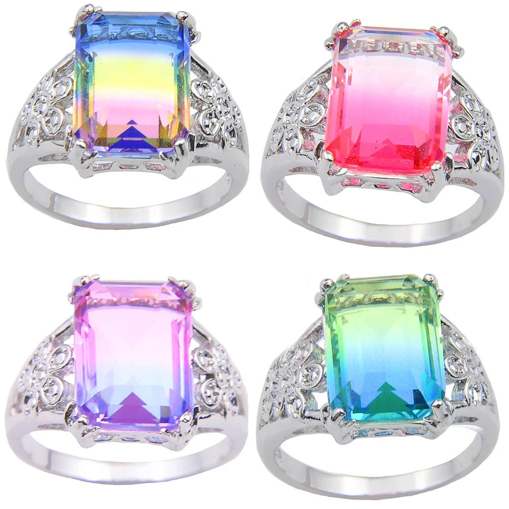 TKJ European And American Style Environmentally Friendly Non-Allergenic Square Tourmaline Ring Geometric Gemstone Ring
TKJ European And American Style Environmentally Friendly Non-Allergenic Square Tourmaline Ring Geometric Gemstone Ring