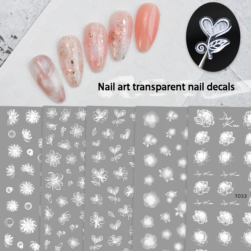 New Nail Art Accessories Translucent Stickers 3d Flower Gum Nail Decoration Nail Decals Nail Stickers Designer Nail Art Design
New Nail Art Accessories Translucent Stickers 3d Flower Gum Nail Decoration Nail Decals Nail Stickers Designer Nail Art Design