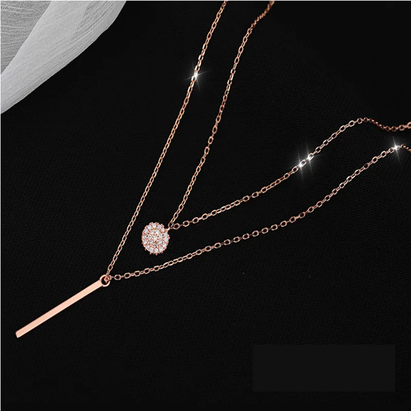 Layered Necklace Pendants on The Neck Luxury Jewelry Women's Accessories for Korean Fashion To Girlfriend Birthday Gift Chain
Layered Necklace Pendants on The Neck Luxury Jewelry Women's Accessories for Korean Fashion To Girlfriend Birthday Gift Chain