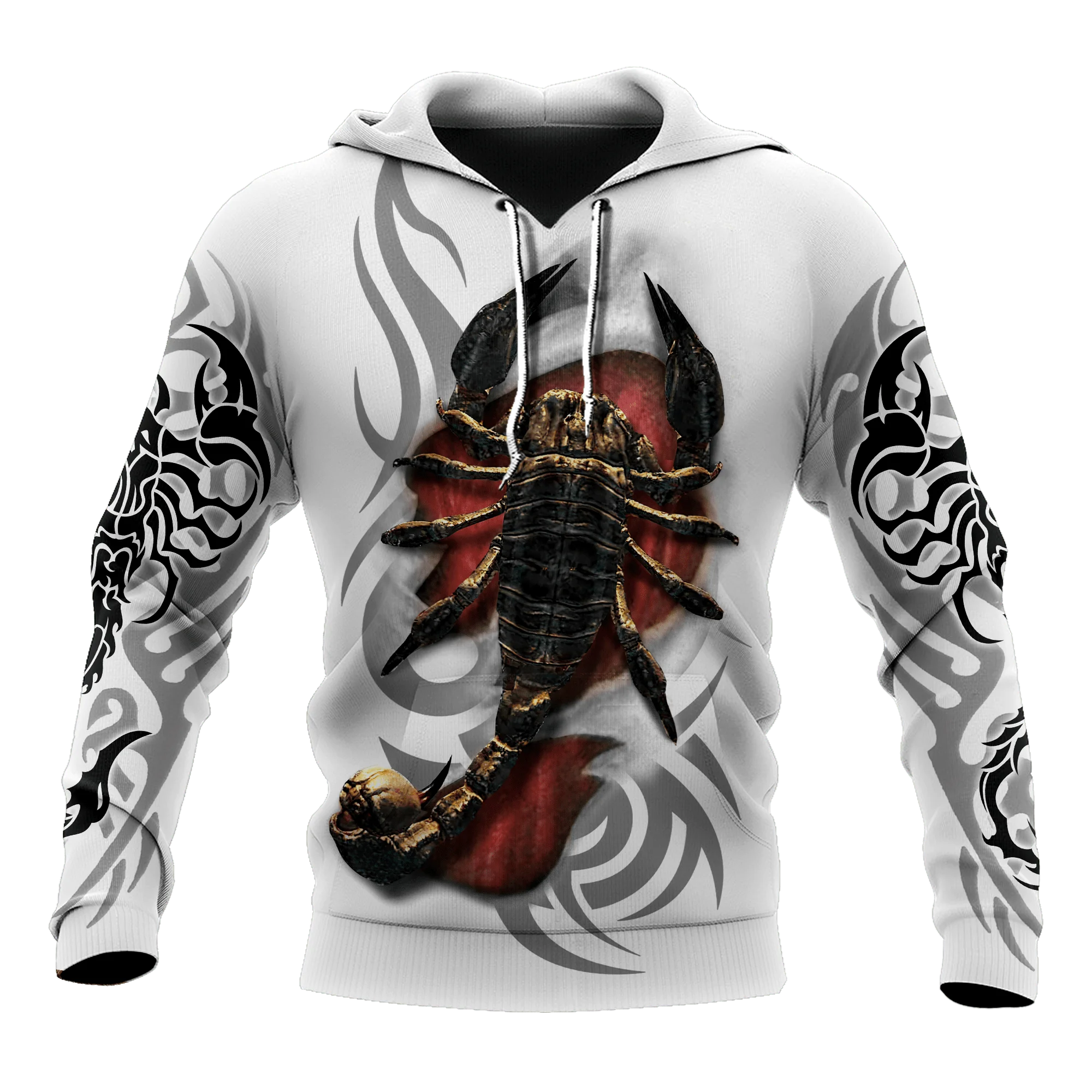 Scorpio Tribal Tattoo Mens Casual 3D Print Hoodies Man Pullover Women Hood Sweatshirts Hip-Hop Jackets Unisex New Streetwear
Scorpio Tribal Tattoo Mens Casual 3D Print Hoodies Man Pullover Women Hood Sweatshirts Hip-Hop Jackets Unisex New Streetwear