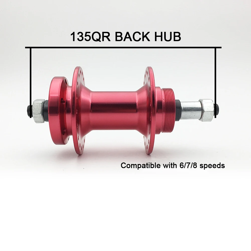 36Hs Front and Rear Bike Disc Brake Free Hub QR Quick Release MTB Hub Cassette Aluminum Alloy Freehub Bicycle Accessories Bub
36Hs Front and Rear Bike Disc Brake Free Hub QR Quick Release MTB Hub Cassette Aluminum Alloy Freehub Bicycle Accessories Bub