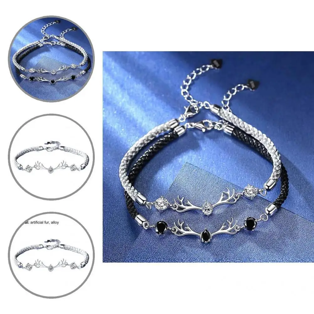 Fancy Alloy Bracelet Shiny Faux Fur Romantic Lovers Bracelet Unisex Bracelet Cuff Bracelet 1PC
Fancy Alloy Bracelet Shiny Faux Fur Romantic Lovers Bracelet Unisex Bracelet Cuff Bracelet 1PC