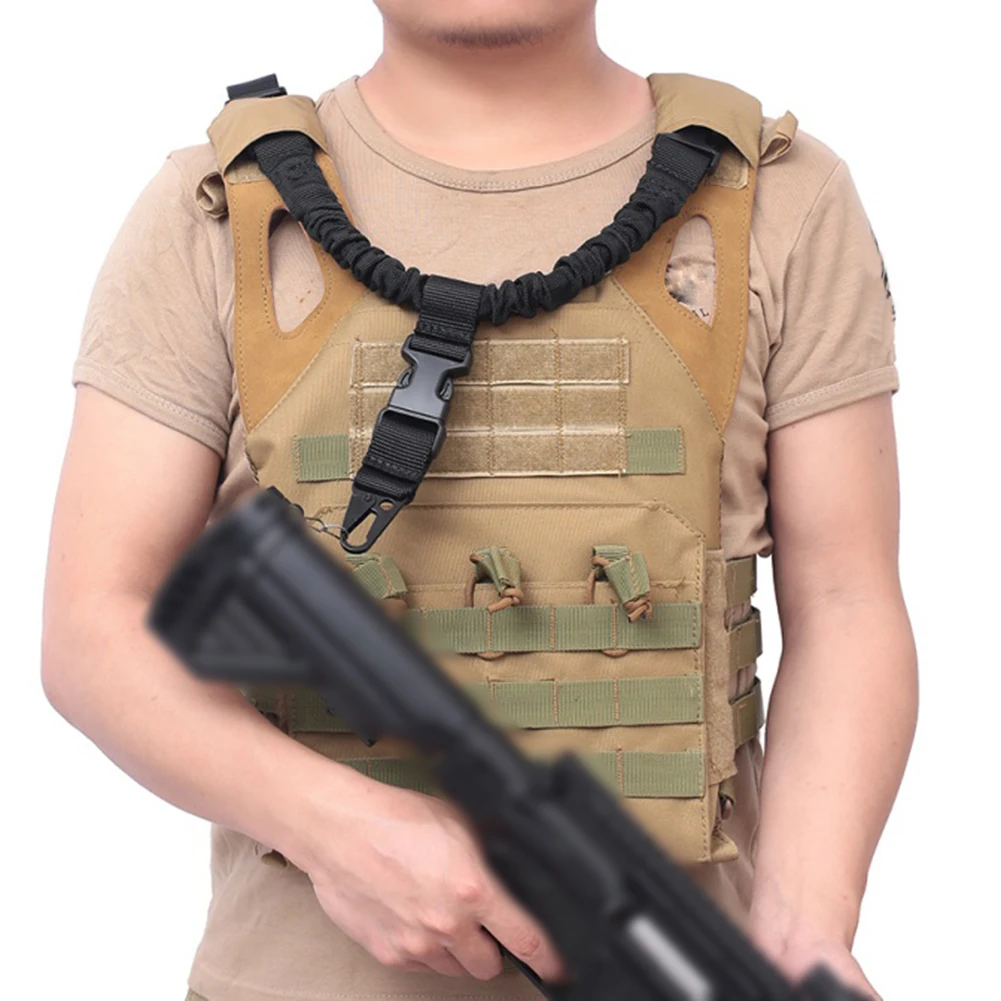 Black/Khaki/Army Green Shoulder Strap Rifle Sling Multi-function Elastic Lanyard Belt For Outdoor Hunting Training Camping
Black/Khaki/Army Green Shoulder Strap Rifle Sling Multi-function Elastic Lanyard Belt For Outdoor Hunting Training Camping