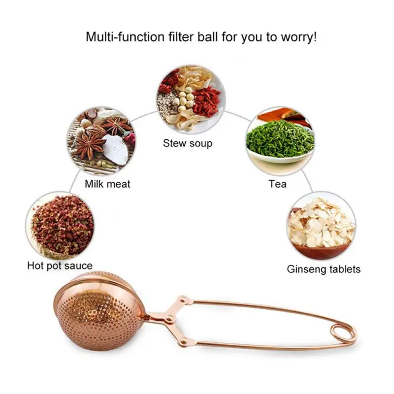 Gold Stainless Steel Tea Infuser Sphere Mesh Tea Strainer Coffee Herb Spice Filter Diffuser Handle Tea Ball Matcha Bags Infuser
Gold Stainless Steel Tea Infuser Sphere Mesh Tea Strainer Coffee Herb Spice Filter Diffuser Handle Tea Ball Matcha Bags Infuser