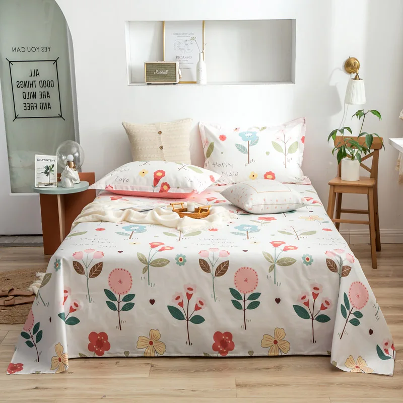 2020 new bed cover 100% cotton 12868 flat sheet set 3pcs/set flat sheet + pillowcase bed linens flower sheet pastoral bedclothes
2020 new bed cover 100% cotton 12868 flat sheet set 3pcs/set flat sheet + pillowcase bed linens flower sheet pastoral bedclothes