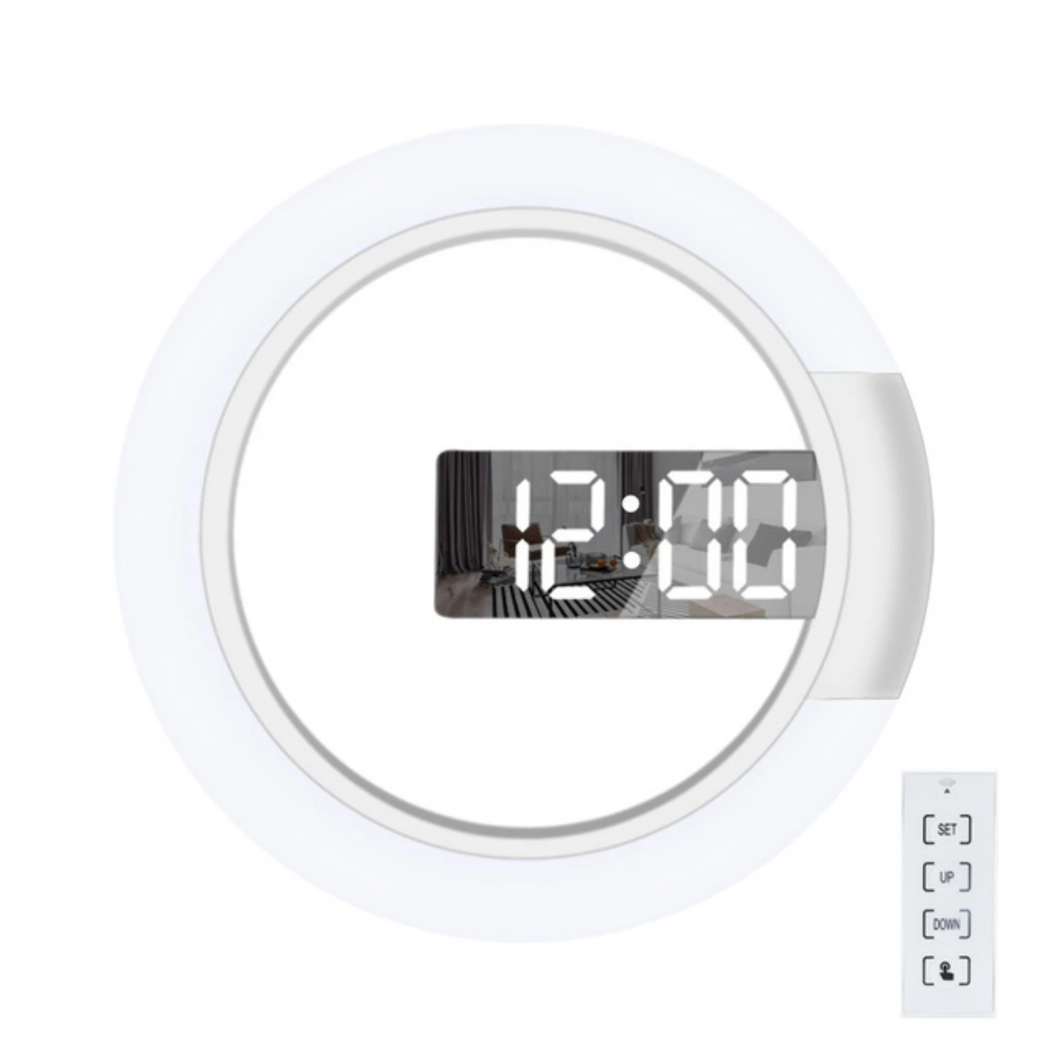 3d Led Digital Watch Clock Alarm Clock Mirror Hollow Wall Clock 7 Colors Modern Temperature Date Nightlight For Home Living Room
3d Led Digital Watch Clock Alarm Clock Mirror Hollow Wall Clock 7 Colors Modern Temperature Date Nightlight For Home Living Room