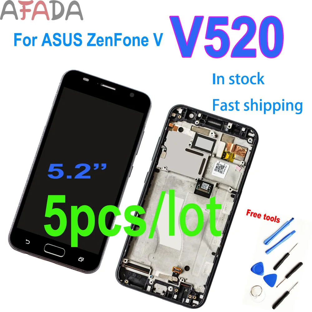5,2 ''Оригинальный ЖК-дисплей для ASUS ZenFone V V520KL A006 сенсорный экран дигитайзер в сборе с рамкой Запасные Запчасти для ремонта
5,2 ''Оригинальный ЖК-дисплей для ASUS ZenFone V V520KL A006 сенсорный экран дигитайзер в сборе с рамкой Запасные Запчасти для ремонта