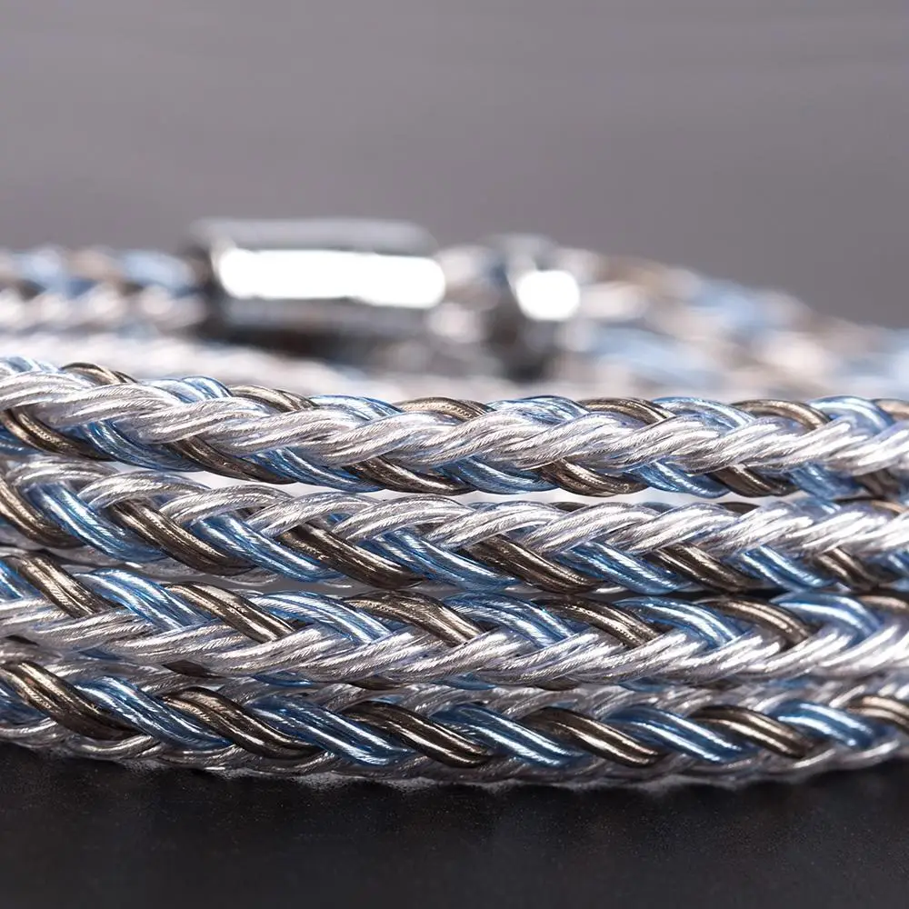 KBEAR 16 Core Silver Plated Cable 2.5/3.5/4.4mm Upgrade Cable with MMCX/2pin/QDC/TFZ Connector with F1 KB06 HI7 ZSX BLON BL03
KBEAR 16 Core Silver Plated Cable 2.5/3.5/4.4mm Upgrade Cable with MMCX/2pin/QDC/TFZ Connector with F1 KB06 HI7 ZSX BLON BL03