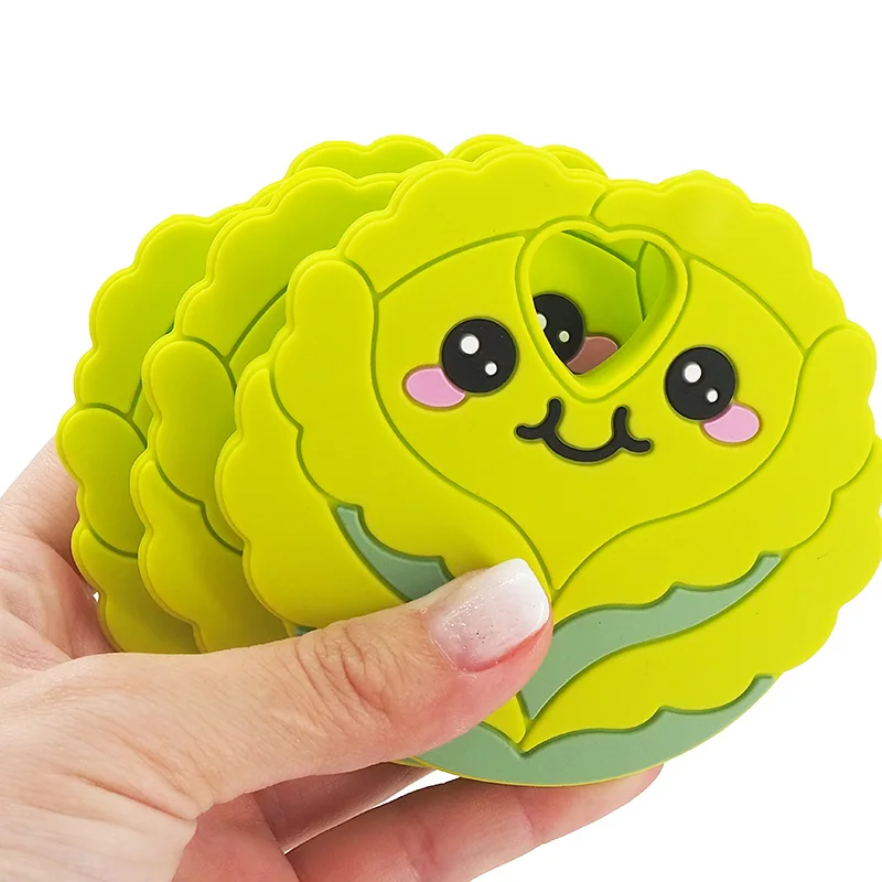 Chenkai 10PCS Silicone Cabbage Teether Baby Teething BPA Free Sensory Pacifier DIY Infant Necklace Pendant Teething Chewing Toy
Chenkai 10PCS Silicone Cabbage Teether Baby Teething BPA Free Sensory Pacifier DIY Infant Necklace Pendant Teething Chewing Toy