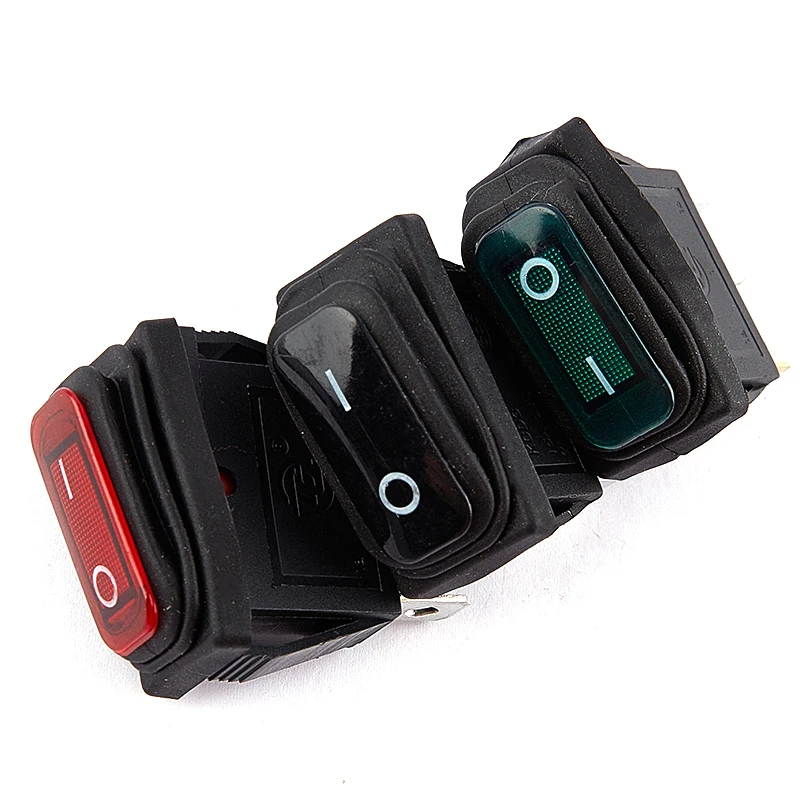 1PC KCD3 Silicone Waterproof Dust-proof Oil-proof Power Rocker Switch 2 Gears 3 Feet 
1PC KCD3 Silicone Waterproof Dust-proof Oil-proof Power Rocker Switch 2 Gears 3 Feet