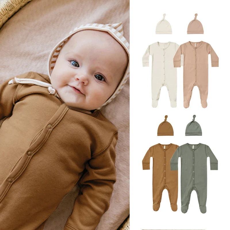 Kids Baby Wrap Feet Jumpsuits for Autumn Long Sleeve Soft Cotton Playsuits for Boys Girls
Kids Baby Wrap Feet Jumpsuits for Autumn Long Sleeve Soft Cotton Playsuits for Boys Girls