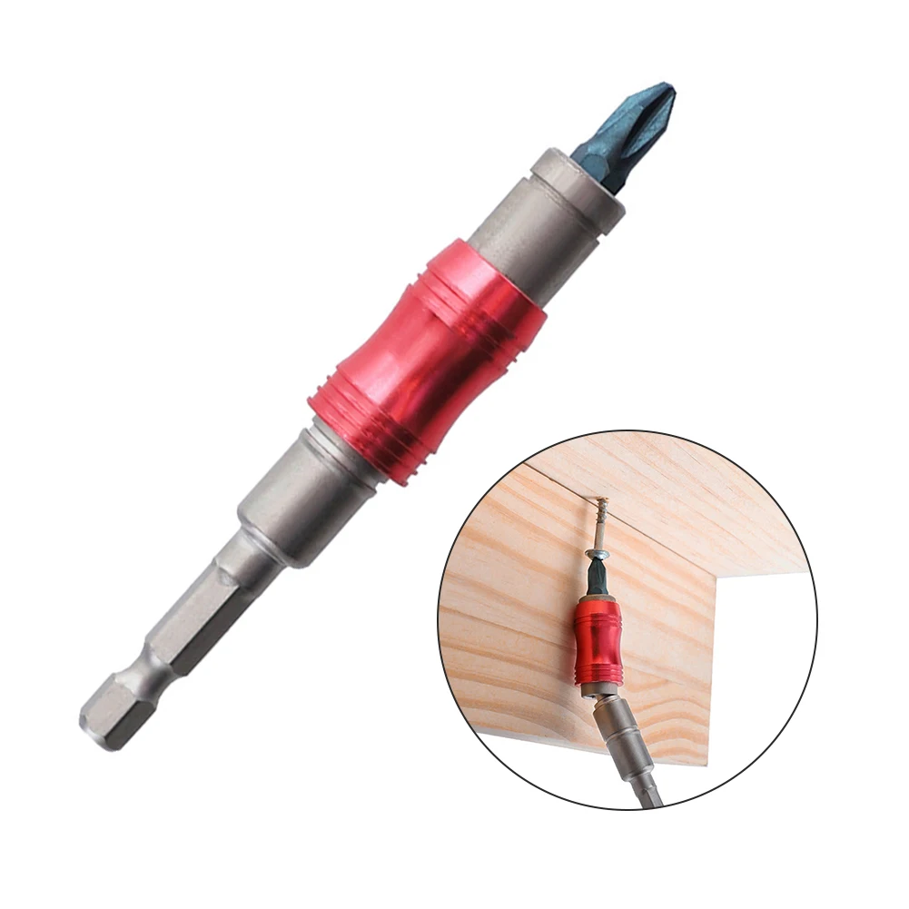 Magnetic Extension Rod Screwdriver Bit Holder 20 Degree Hexagonal Handle Magnetic Connecting Rod Silver for Hex Shank Screw Bit
Magnetic Extension Rod Screwdriver Bit Holder 20 Degree Hexagonal Handle Magnetic Connecting Rod Silver for Hex Shank Screw Bit