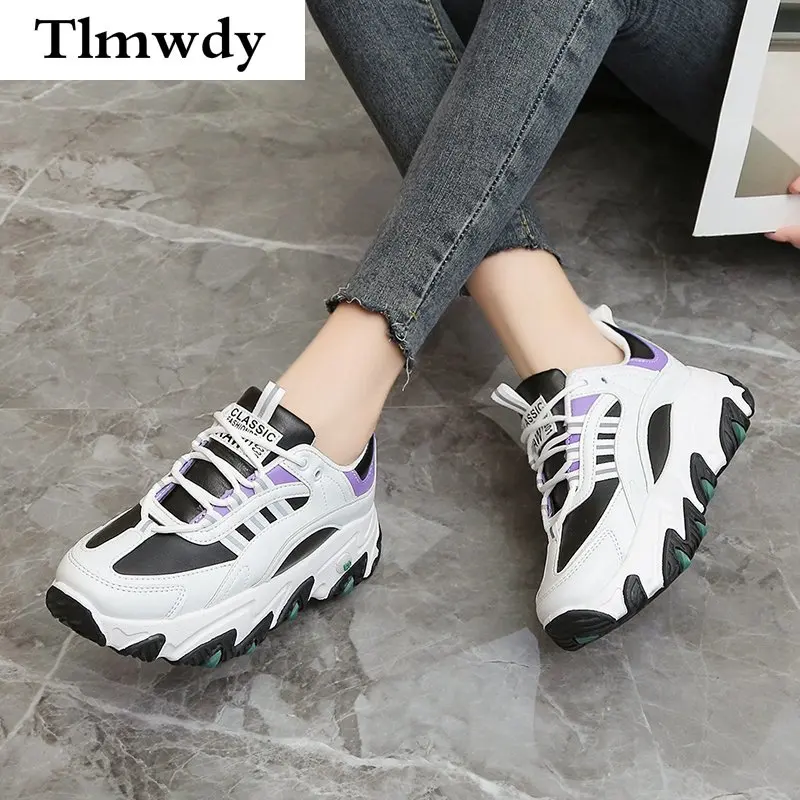 New Women Pu Leather Fashion Vulcanize Shoes Women Platform Street Sneakers Women Lace Walking Casual Shoes Women Zapato Mujer
New Women Pu Leather Fashion Vulcanize Shoes Women Platform Street Sneakers Women Lace Walking Casual Shoes Women Zapato Mujer