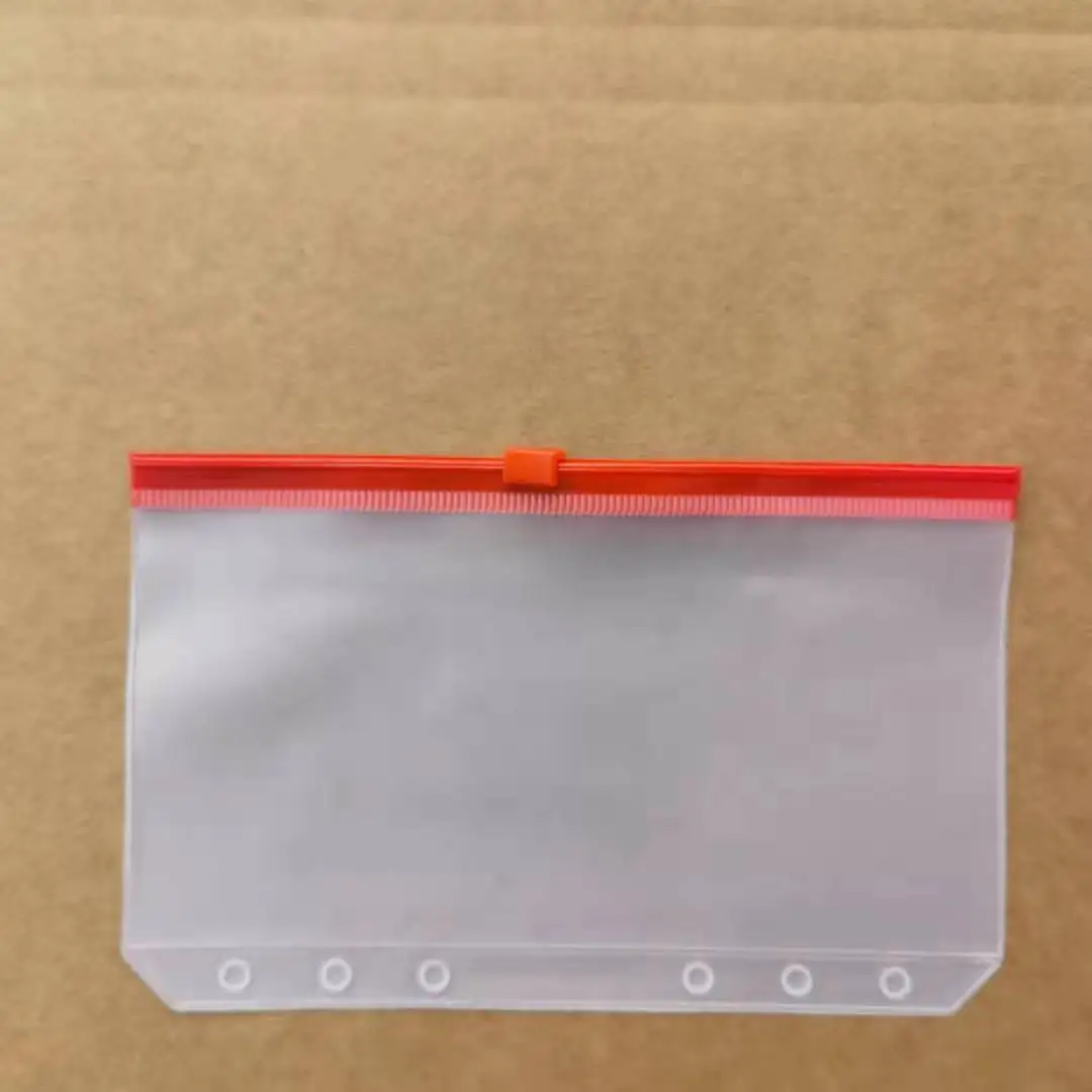 Binder PocketsBinder Zipper Folders for 6-Ring Notebook Binder Transparent Loose Leaf Pouch Document Filing Bags
Binder PocketsBinder Zipper Folders for 6-Ring Notebook Binder Transparent Loose Leaf Pouch Document Filing Bags