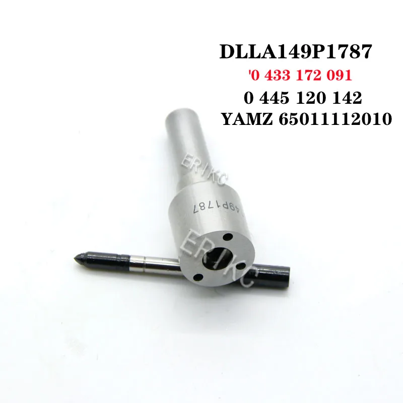 ERIKC Rail Pump Parts Injection Nozzle DLLA149P1787 OEM 0 433 172 091 FOR 0 445 120 142 YAMZ 65011112010
ERIKC Rail Pump Parts Injection Nozzle DLLA149P1787 OEM 0 433 172 091 FOR 0 445 120 142 YAMZ 65011112010