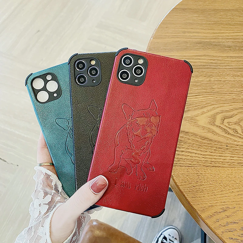 Cute French Bulldog Phone Case for IPhone 7 8 Plus X XS SE 2020 12 11 PRO Max Coque for IPhone XR PU Leather Soft Cover Fundas
Cute French Bulldog Phone Case for IPhone 7 8 Plus X XS SE 2020 12 11 PRO Max Coque for IPhone XR PU Leather Soft Cover Fundas