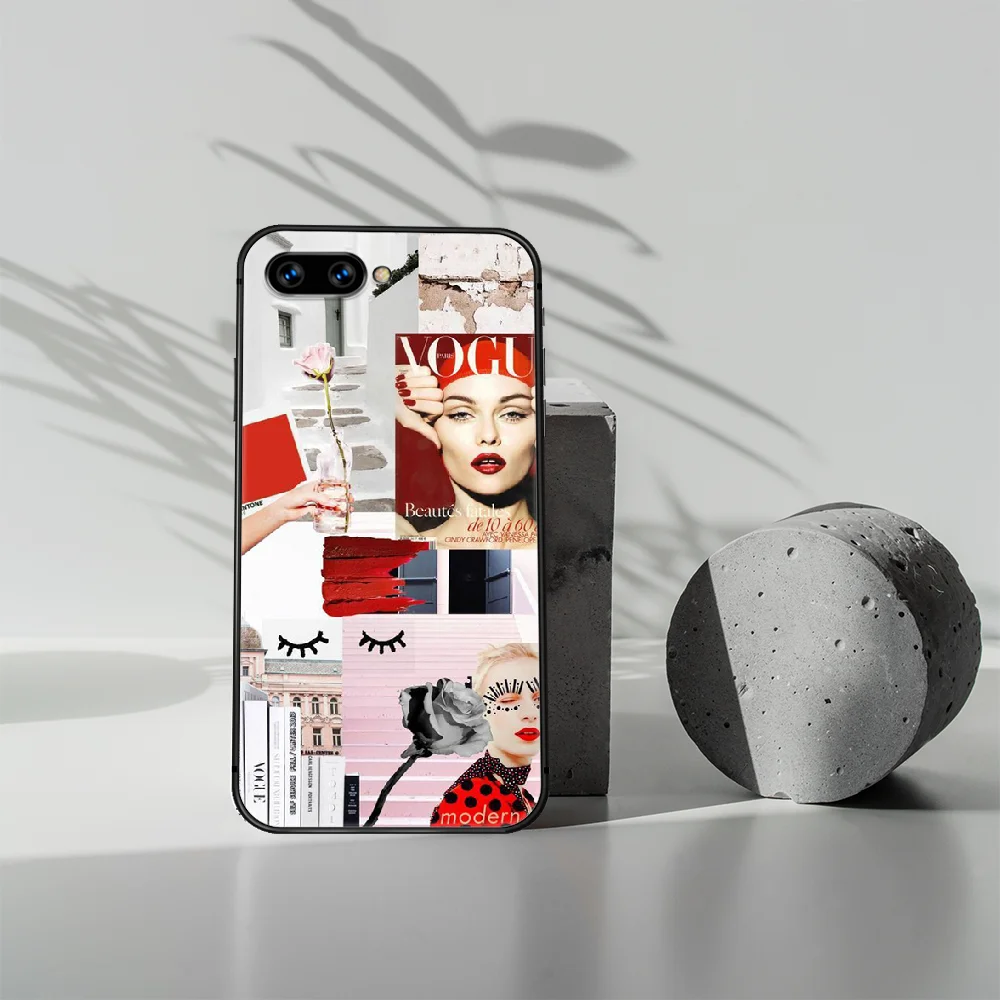 fashion trend magazine VOGUE Phone Case Cover Hull For HUAWEI honor 7a 8s 8a 8x 9 9x 10 20 i Lite Pro black Bumper Silicone Etui
fashion trend magazine VOGUE Phone Case Cover Hull For HUAWEI honor 7a 8s 8a 8x 9 9x 10 20 i Lite Pro black Bumper Silicone Etui