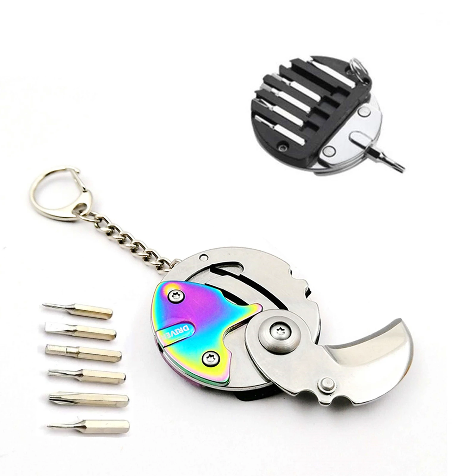 Outdoor Multitool Mini Folding Knife With Screwdriver Pocket Coin Knife Keychain Edc Knife Hunting Camping Survival Tool
Outdoor Multitool Mini Folding Knife With Screwdriver Pocket Coin Knife Keychain Edc Knife Hunting Camping Survival Tool