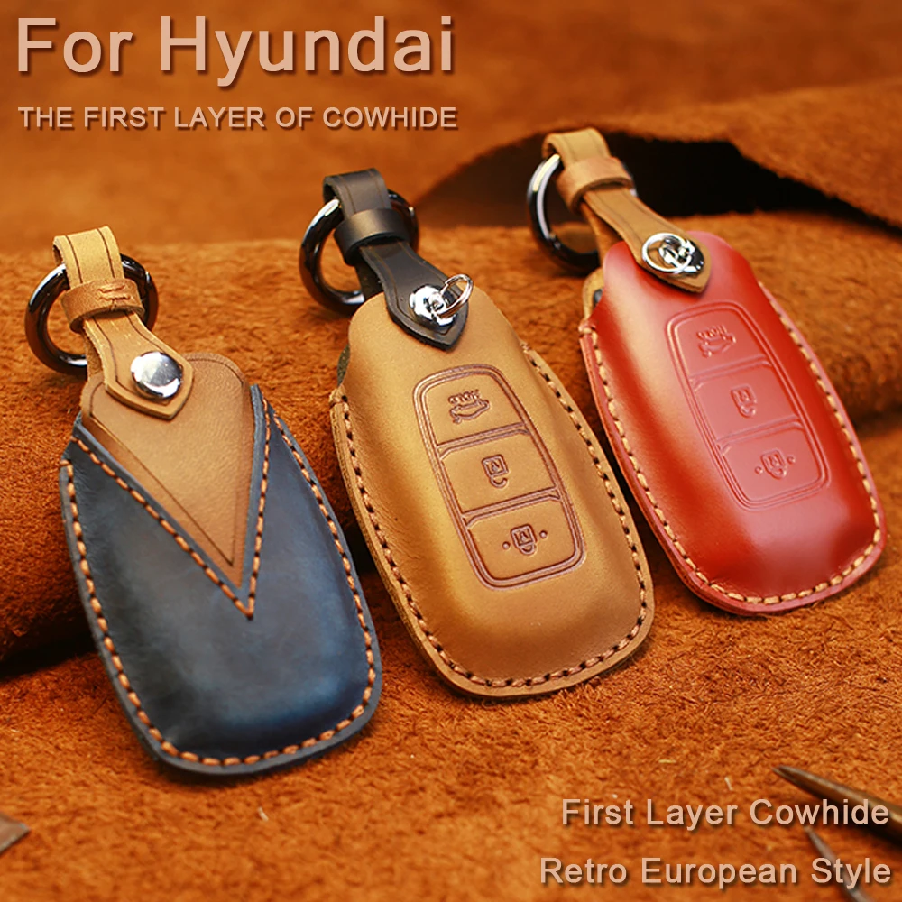 2020 New 3 Button leather Key case for car For Hyundai i30 Ix35 KONA Solaris Azera Grandeur Ig Accent Santa Fe Car Protection
2020 New 3 Button leather Key case for car For Hyundai i30 Ix35 KONA Solaris Azera Grandeur Ig Accent Santa Fe Car Protection