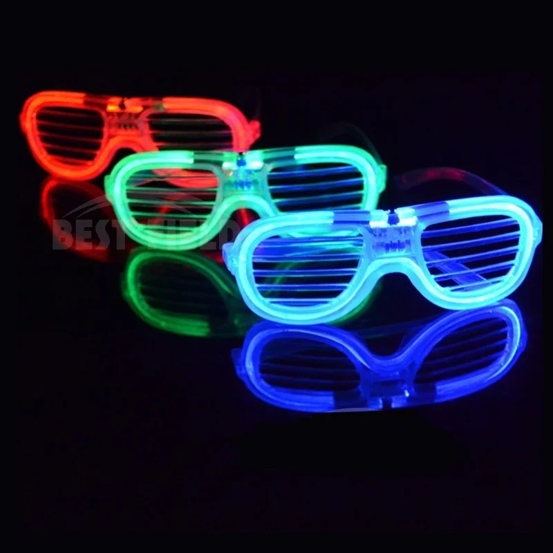 New Arrival Led 3 Mode Led Flashing Glow Shutter Glasses EL Glasses with Battery for Event Party Supplies DSA
New Arrival Led 3 Mode Led Flashing Glow Shutter Glasses EL Glasses with Battery for Event Party Supplies DSA
