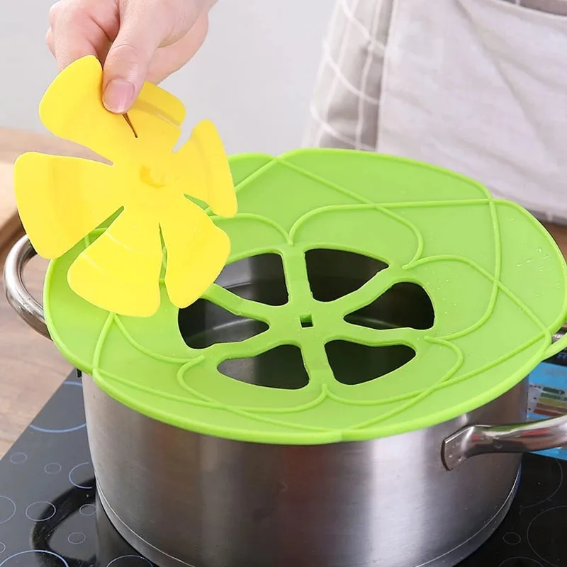 Kitchen Accessories Multifunction Silicone Lid Spill Stopper Cover for Pot Pan Cooking Tools Flower Cookware Home Kitchen Gadget
Kitchen Accessories Multifunction Silicone Lid Spill Stopper Cover for Pot Pan Cooking Tools Flower Cookware Home Kitchen Gadget