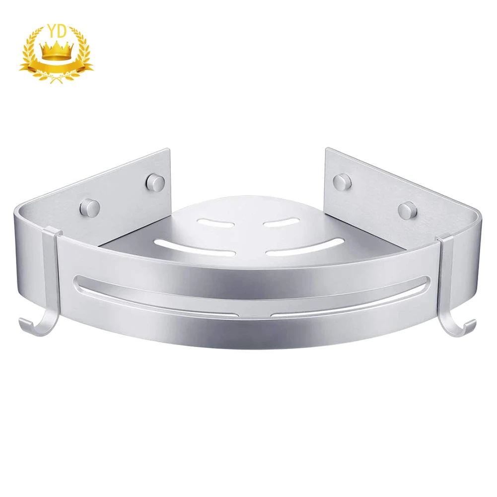 1 шт., металлическая угловая полка для душа 
1 шт., металлическая угловая полка для душа