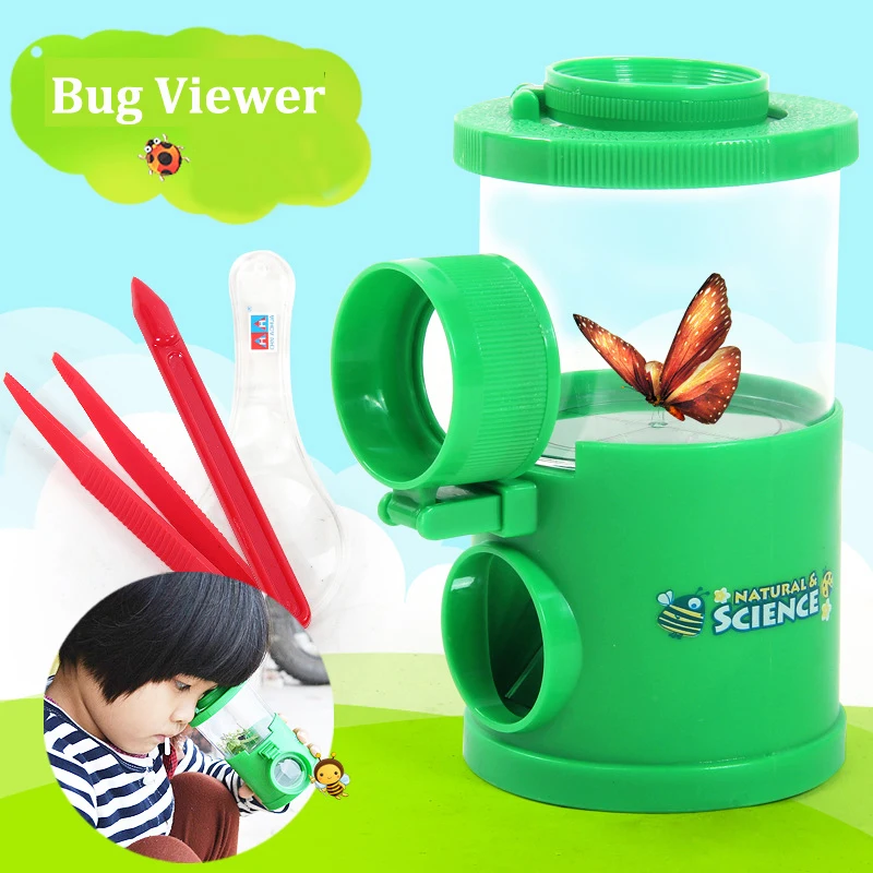 Insect Magnifier Microscope Kids Insect Toys Exploration Bug Catch Viewer Early Education Science Toys for Children Gifts
Insect Magnifier Microscope Kids Insect Toys Exploration Bug Catch Viewer Early Education Science Toys for Children Gifts
