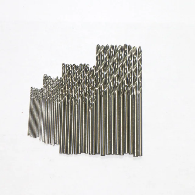 Fixmee 40pcs Mini Drill HSS Bit 0.5mm-2.0mm Straight Shank PCB Twist Drill Bits Set Hot
Fixmee 40pcs Mini Drill HSS Bit 0.5mm-2.0mm Straight Shank PCB Twist Drill Bits Set Hot
