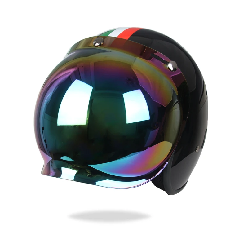 3/4 Retro Helmet Motorcycle Retro Helmet Unisex Personalized Helmet With Bubble Mirror Men And Women For All Seasons
3/4 Retro Helmet Motorcycle Retro Helmet Unisex Personalized Helmet With Bubble Mirror Men And Women For All Seasons