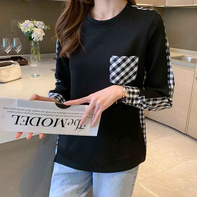 Autumn New Women's Sweater O Collar Long Sleeve Fashion Lady Loose Tops Printing Girl Cotton Casual
Autumn New Women's Sweater O Collar Long Sleeve Fashion Lady Loose Tops Printing Girl Cotton Casual