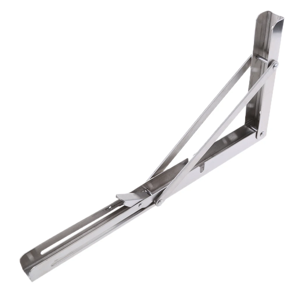 2 Pieces 304 Stainless Steel Polished Folding Shelf Bench Folding Shelf Table Brackets 14 inch
2 Pieces 304 Stainless Steel Polished Folding Shelf Bench Folding Shelf Table Brackets 14 inch