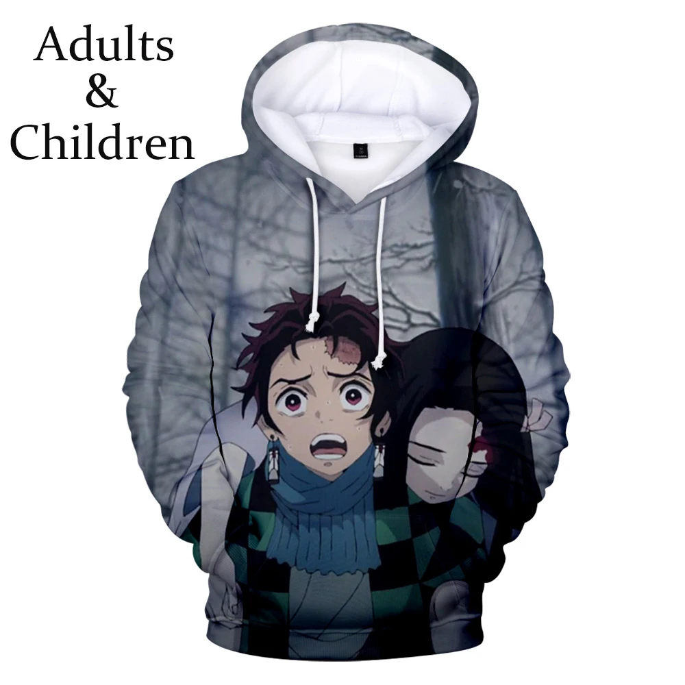 2021 Fashion Ghost Blade Children Casual Harajuku Kids 3D Hoodies Boys Girls Men Women Autumn 3D Hooded Demon Slayer Sweatshirt
2021 Fashion Ghost Blade Children Casual Harajuku Kids 3D Hoodies Boys Girls Men Women Autumn 3D Hooded Demon Slayer Sweatshirt