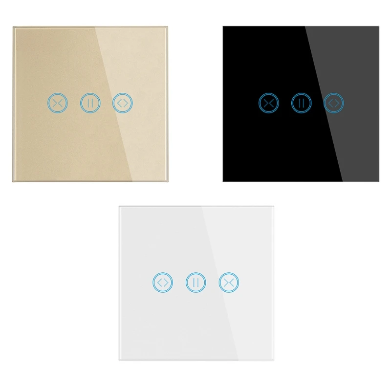 Smart Wall Touch Switch with Glass Electric Motorized Roller Blinds Wireless Control Compatible with Alexa Google-Home
Smart Wall Touch Switch with Glass Electric Motorized Roller Blinds Wireless Control Compatible with Alexa Google-Home