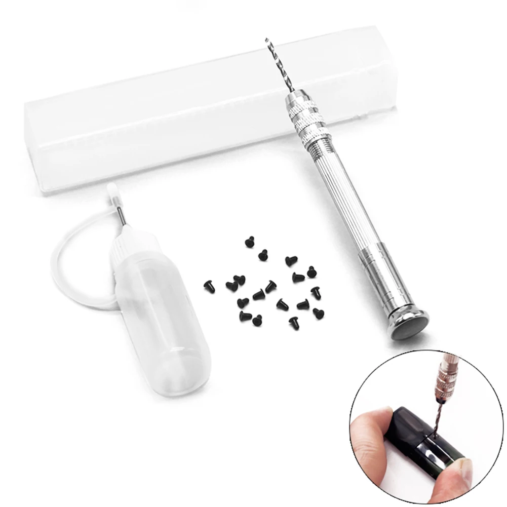 10Pcs Twist Drill Bit Set Holder Woodworking Drilling Rotary Tools Hand Drill Mini Micro Aluminum Hand Drill With Keyless Chuck
10Pcs Twist Drill Bit Set Holder Woodworking Drilling Rotary Tools Hand Drill Mini Micro Aluminum Hand Drill With Keyless Chuck