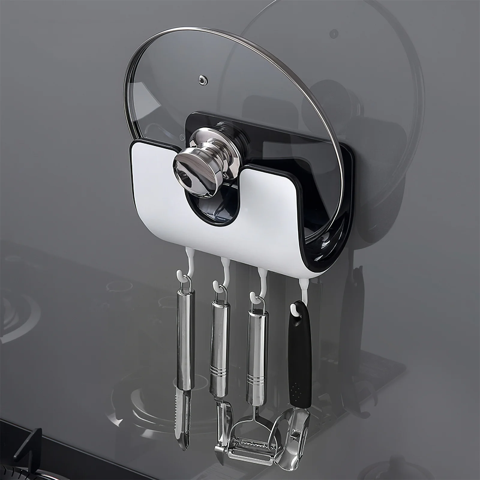 Настенный стеллаж для хранения крышек кастрюль универсальный держатель крышек кастрюль органайзер для крышек кастрюль с бесплатной перфо...
Настенный стеллаж для хранения крышек кастрюль универсальный держатель крышек кастрюль органайзер для крышек кастрюль с бесплатной перфо...