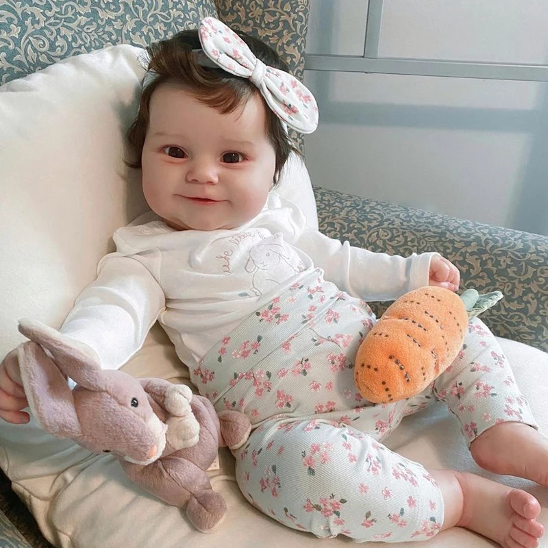 Виниловая кукла-реборн Maywaysky Maddie, комплект из необработанных неокрашенных деталей, Новорожденный ребенок для творчества
Виниловая кукла-реборн Maywaysky Maddie, комплект из необработанных неокрашенных деталей, Новорожденный ребенок для творчества
