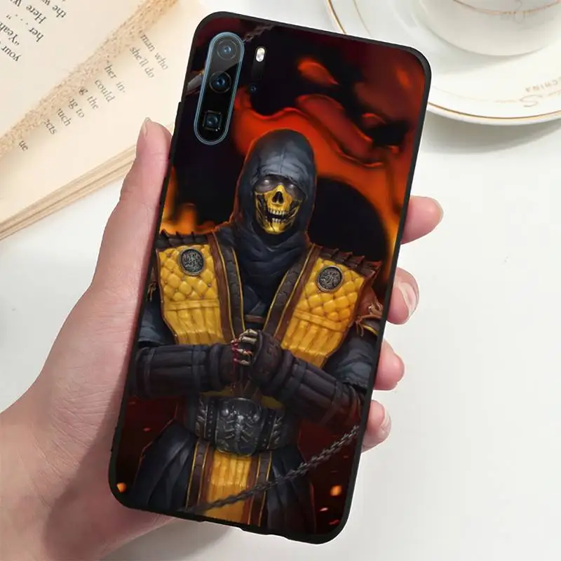 

Mortal Kombat Phone Case For Huawei P20 P30 P40 lite Pro P Smart 2019 Mate 10 20 Lite Pro Nova 5t