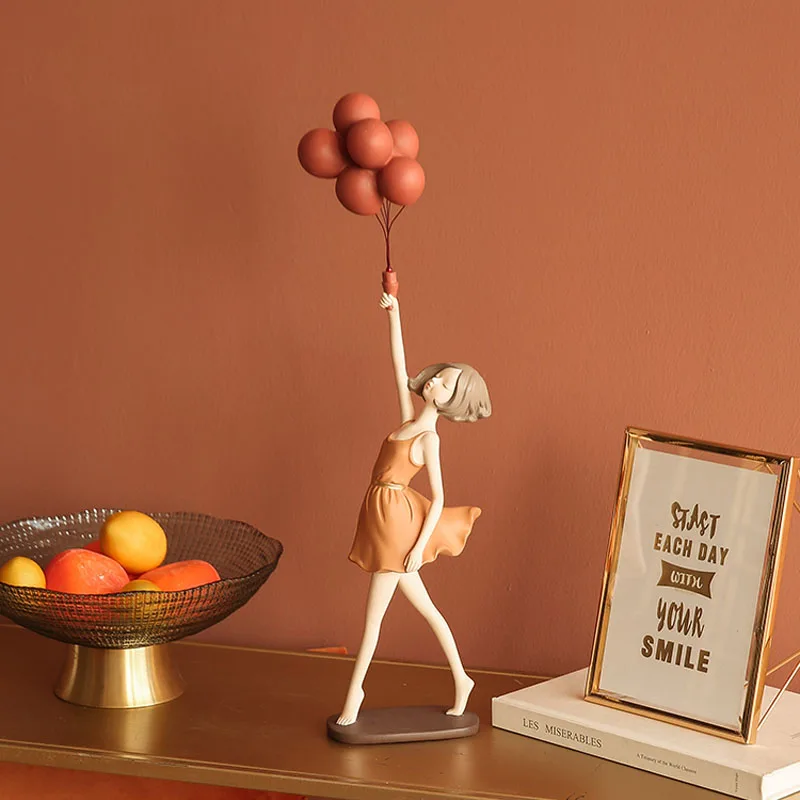 Creative Resin Balloon Girl Decoration for Home Figure Sculpture Statue Living Room Bedroom Desktop Ornament Craft Birthday Gift
Creative Resin Balloon Girl Decoration for Home Figure Sculpture Statue Living Room Bedroom Desktop Ornament Craft Birthday Gift
