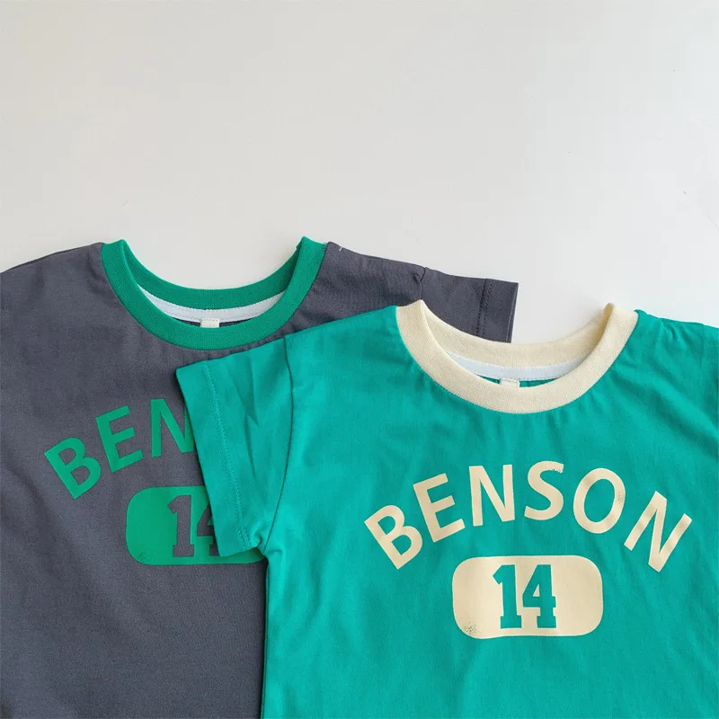 Newborn Baby Boys Girls T-Shirt with Letter Prints2021 New Summer Unisex Children's Tops Cute Fashion Toddler Infant Cotton Tee
Newborn Baby Boys Girls T-Shirt with Letter Prints2021 New Summer Unisex Children's Tops Cute Fashion Toddler Infant Cotton Tee