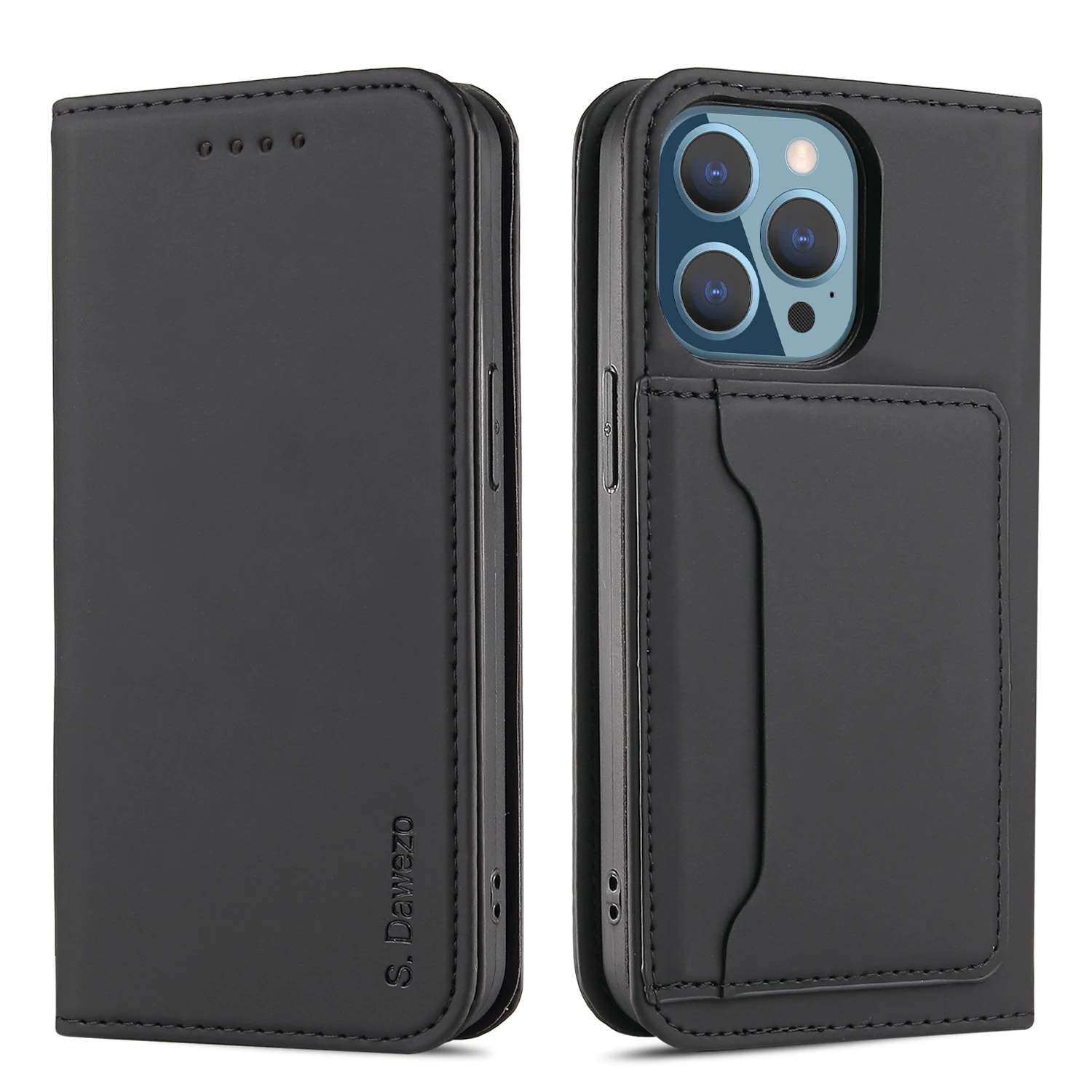 S. Dawezo iPhone 13 pro Case, PU Leather Wallet Flip Case With Magnetic Closure Card Holder Kickstand Phone Cover
S. Dawezo iPhone 13 pro Case, PU Leather Wallet Flip Case With Magnetic Closure Card Holder Kickstand Phone Cover